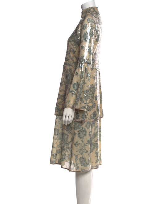 Cynthia Rowley Sequin Midi Length Dress