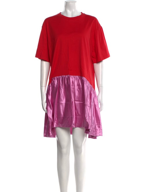 Cynthia Rowley Crew Neck Knee-Length Dress