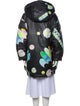 Cynthia Rowley Printed Down Coat
