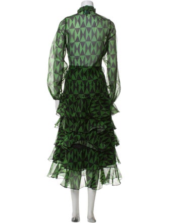 Cynthia Rowley Silk Printed Skirt Set