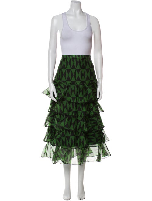 Cynthia Rowley Silk Printed Skirt Set