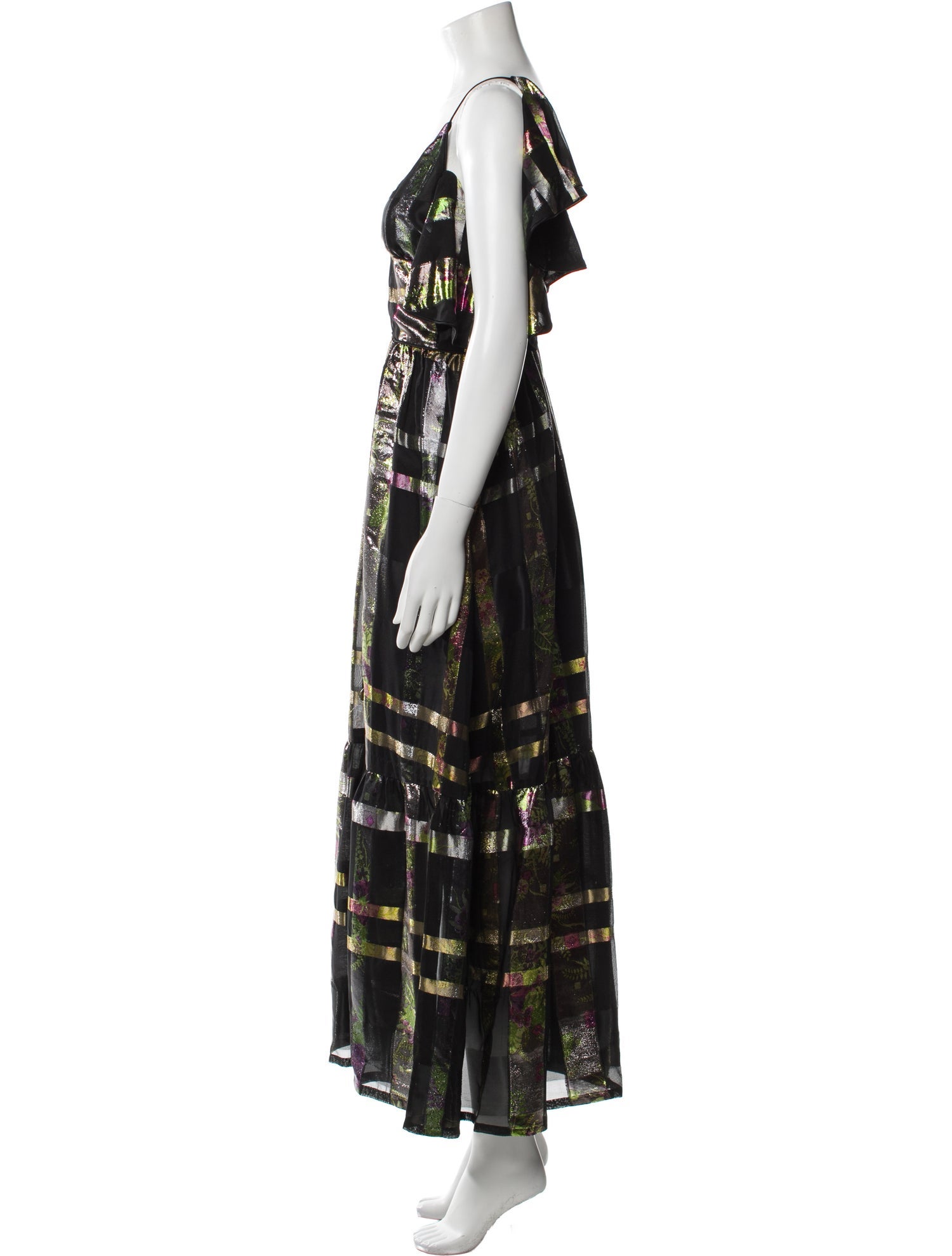 Cynthia Rowley Printed Long Dress w/ Tags