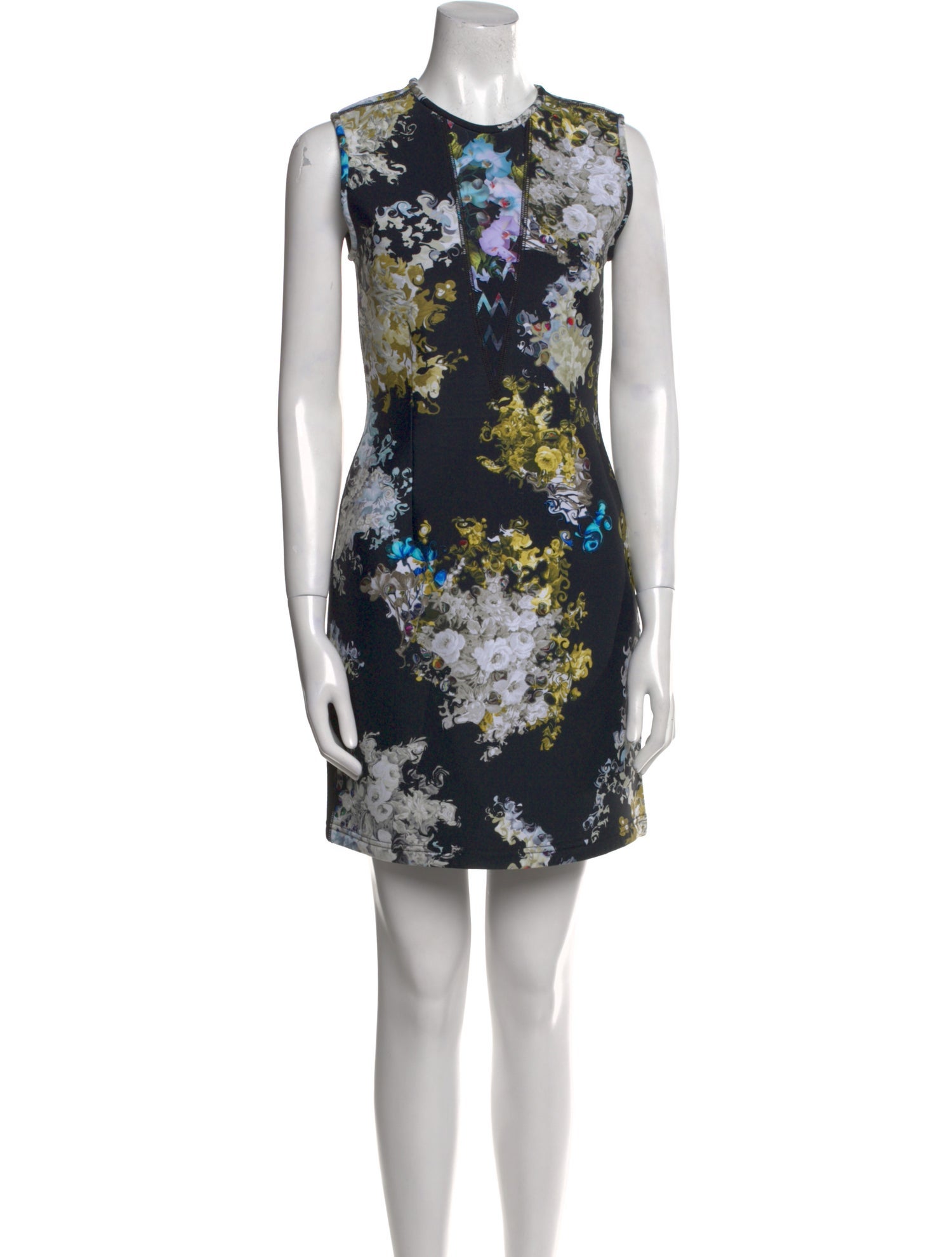 Cynthia Rowley Floral Print Mini Dress