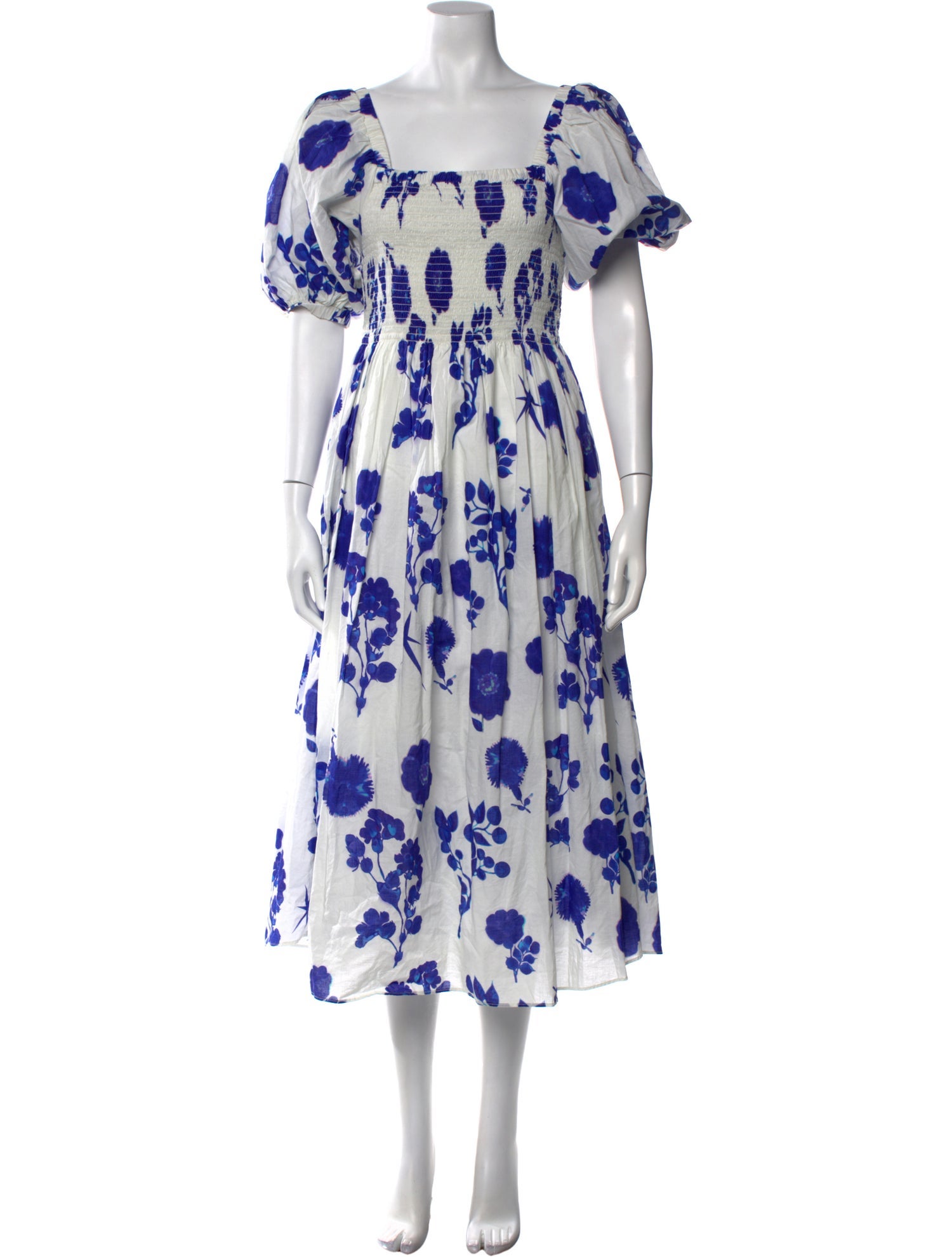 Cynthia Rowley Floral Print Midi Length Dress