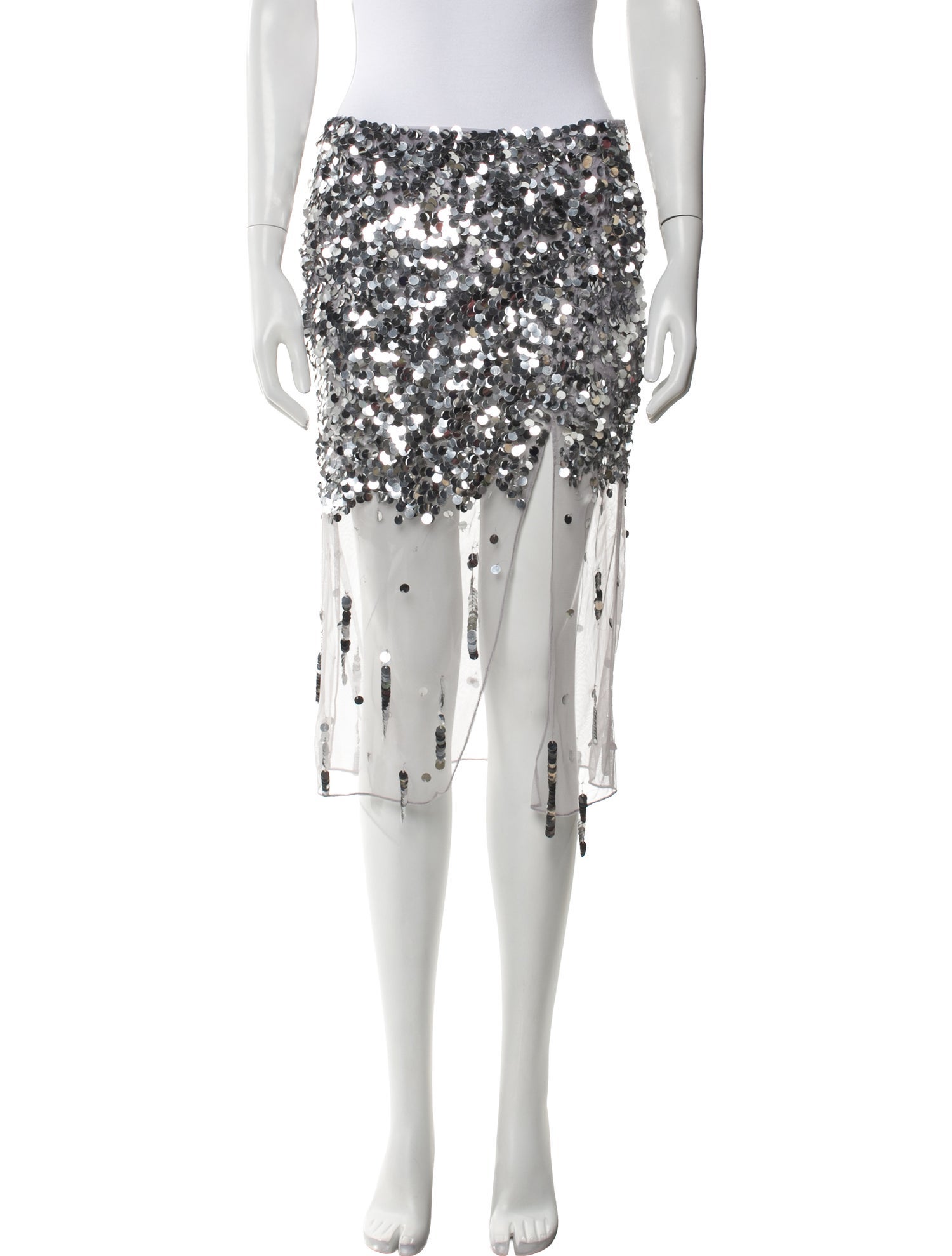 Cynthia Rowley Strapless Three-Quarter Sleeve Tunic