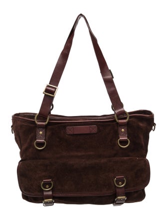 Cynthia Rowley Suede Messenger Bag