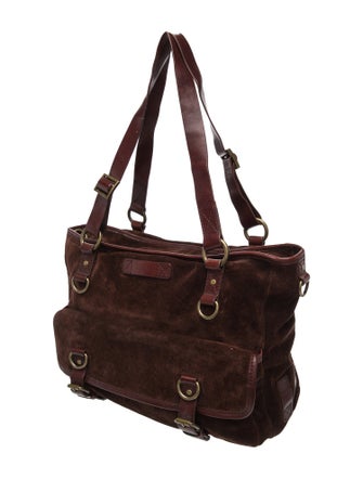 Cynthia Rowley Suede Messenger Bag