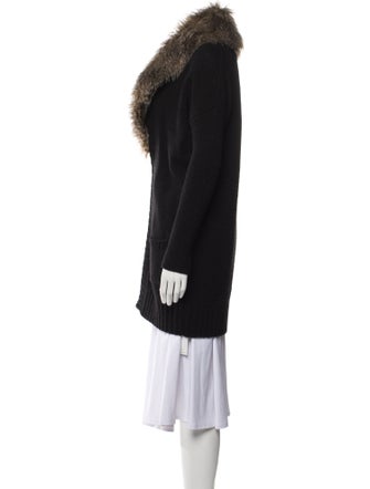 Cynthia Rowley Lambswool Printed Sweater