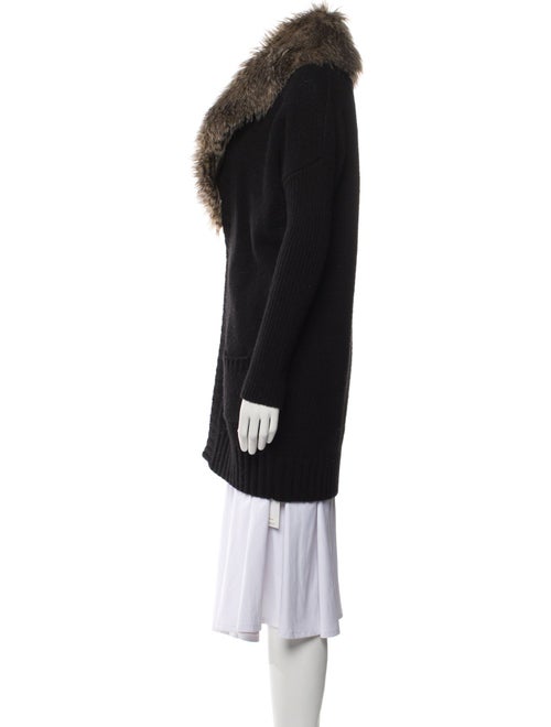 Cynthia Rowley Lambswool Printed Sweater