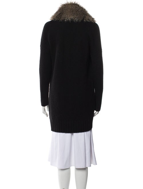 Cynthia Rowley Lambswool Printed Sweater