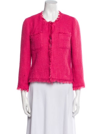 Cynthia Rowley Tweed Pattern Evening Jacket