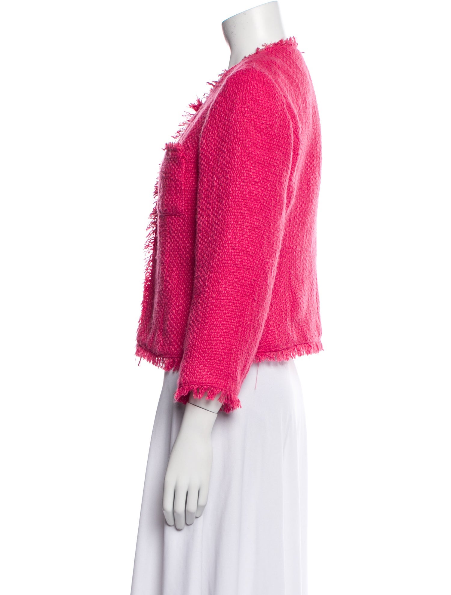 Cynthia Rowley Tweed Pattern Evening Jacket