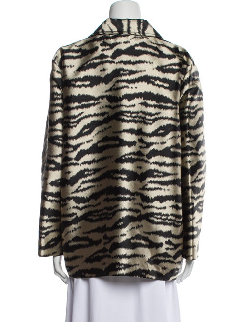 Cynthia Rowley Animal Print Jacket