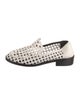 Cynthia Rowley Leather Animal Print Loafers