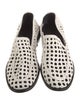Cynthia Rowley Leather Animal Print Loafers
