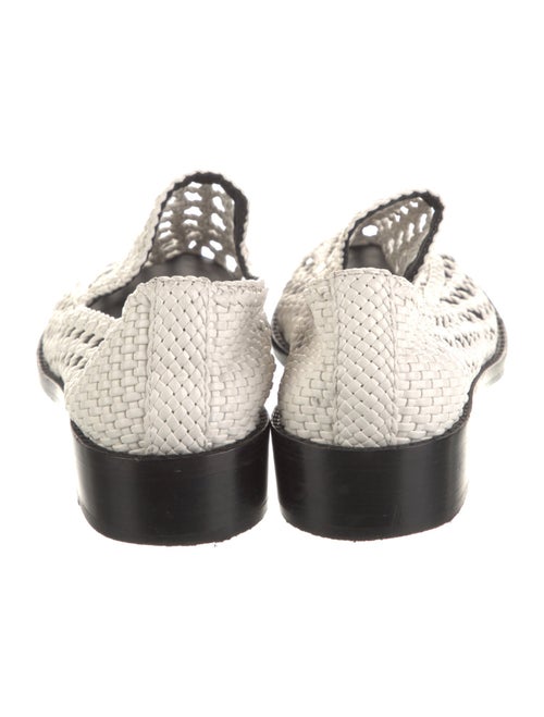 Cynthia Rowley Leather Animal Print Loafers