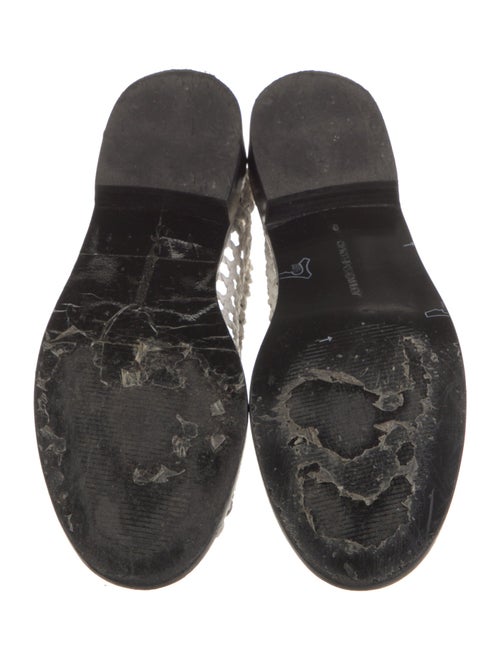 Cynthia Rowley Leather Animal Print Loafers