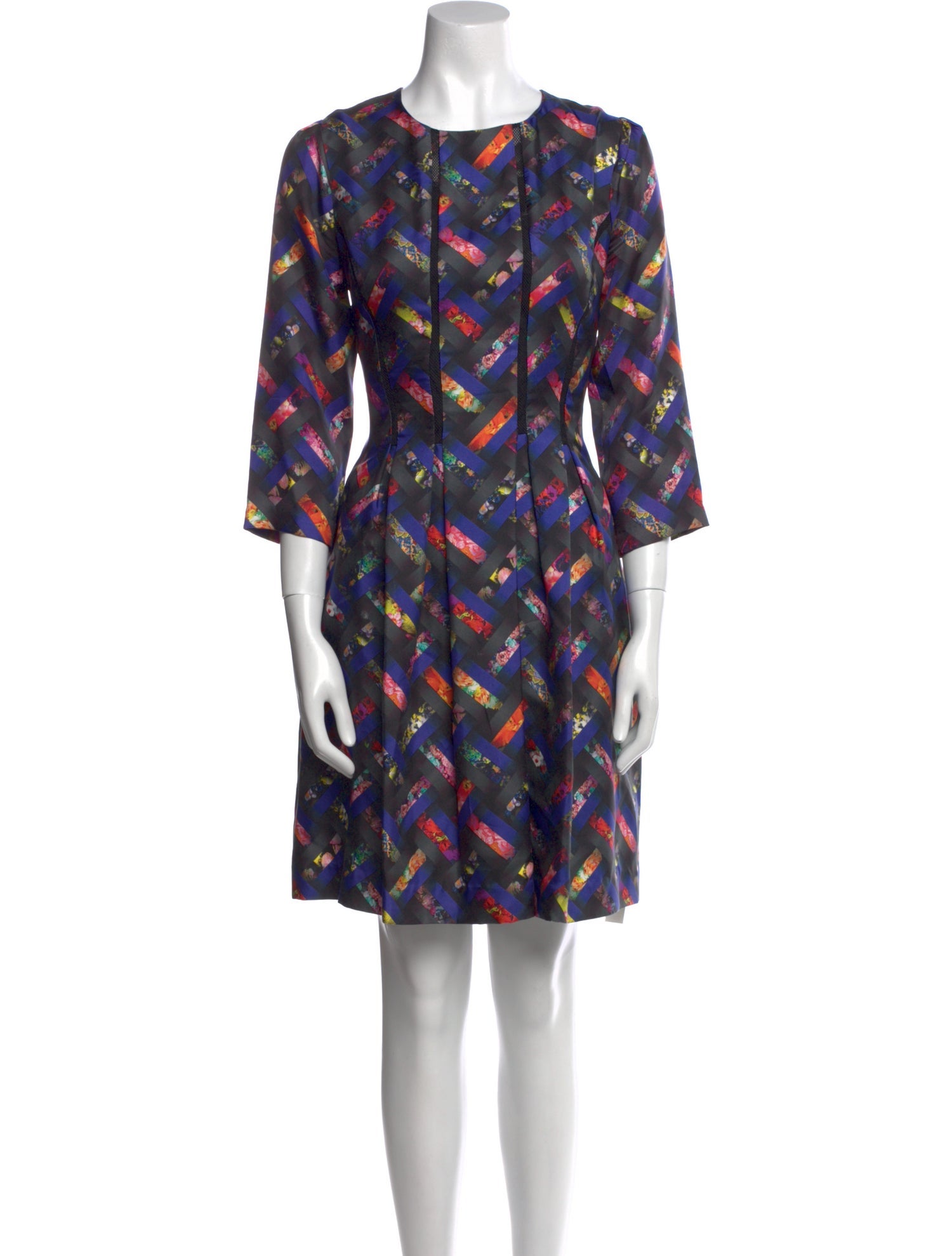 Cynthia Rowley Silk Knee-Length Dress