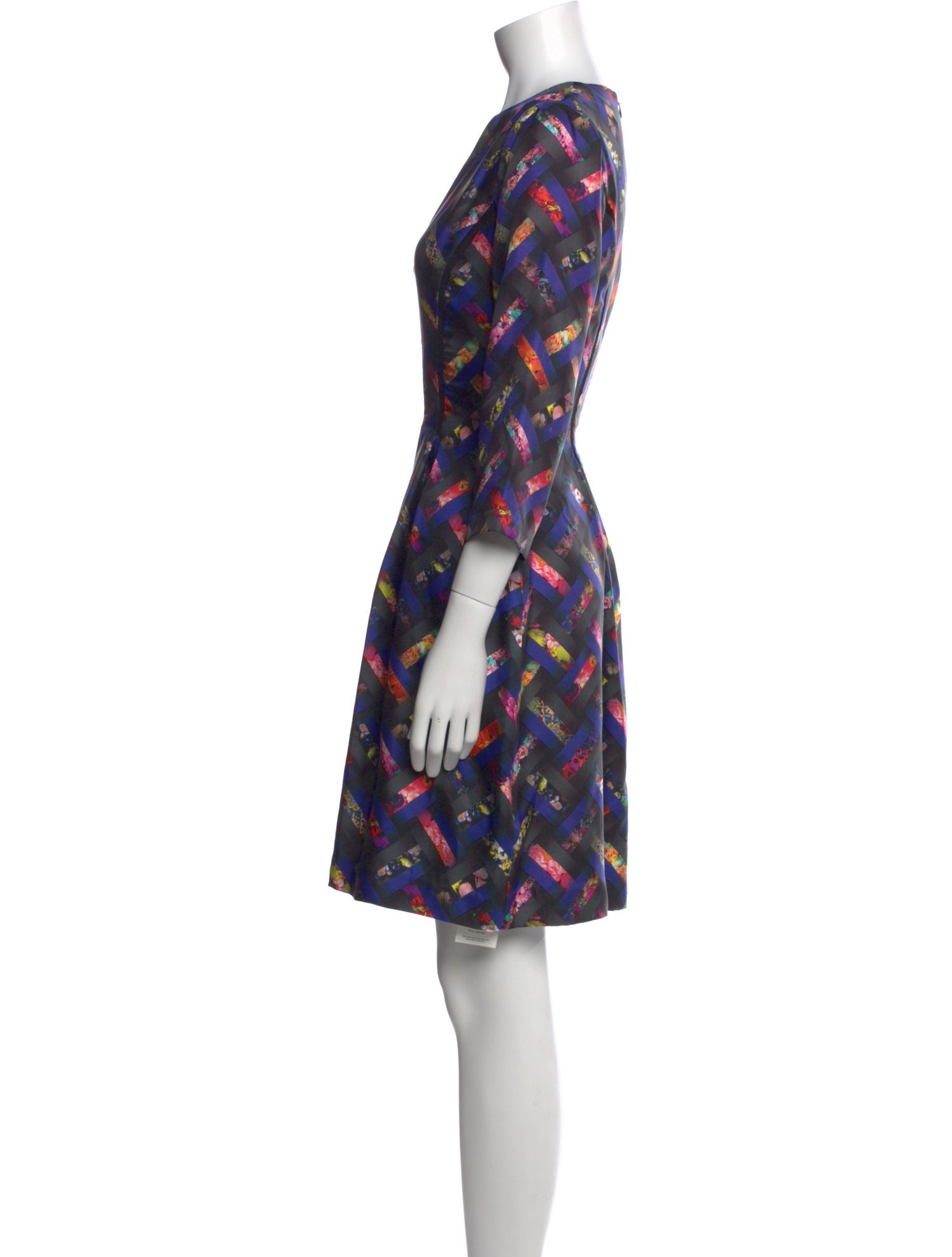 Cynthia Rowley Silk Knee-Length Dress