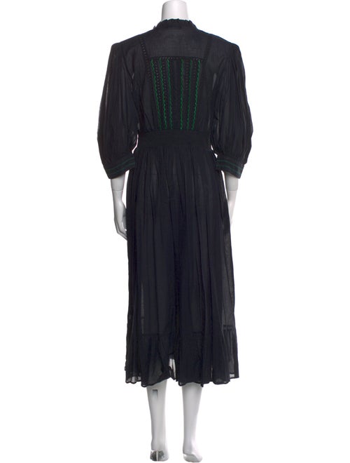 Cynthia Rowley Crew Neck Long Dress