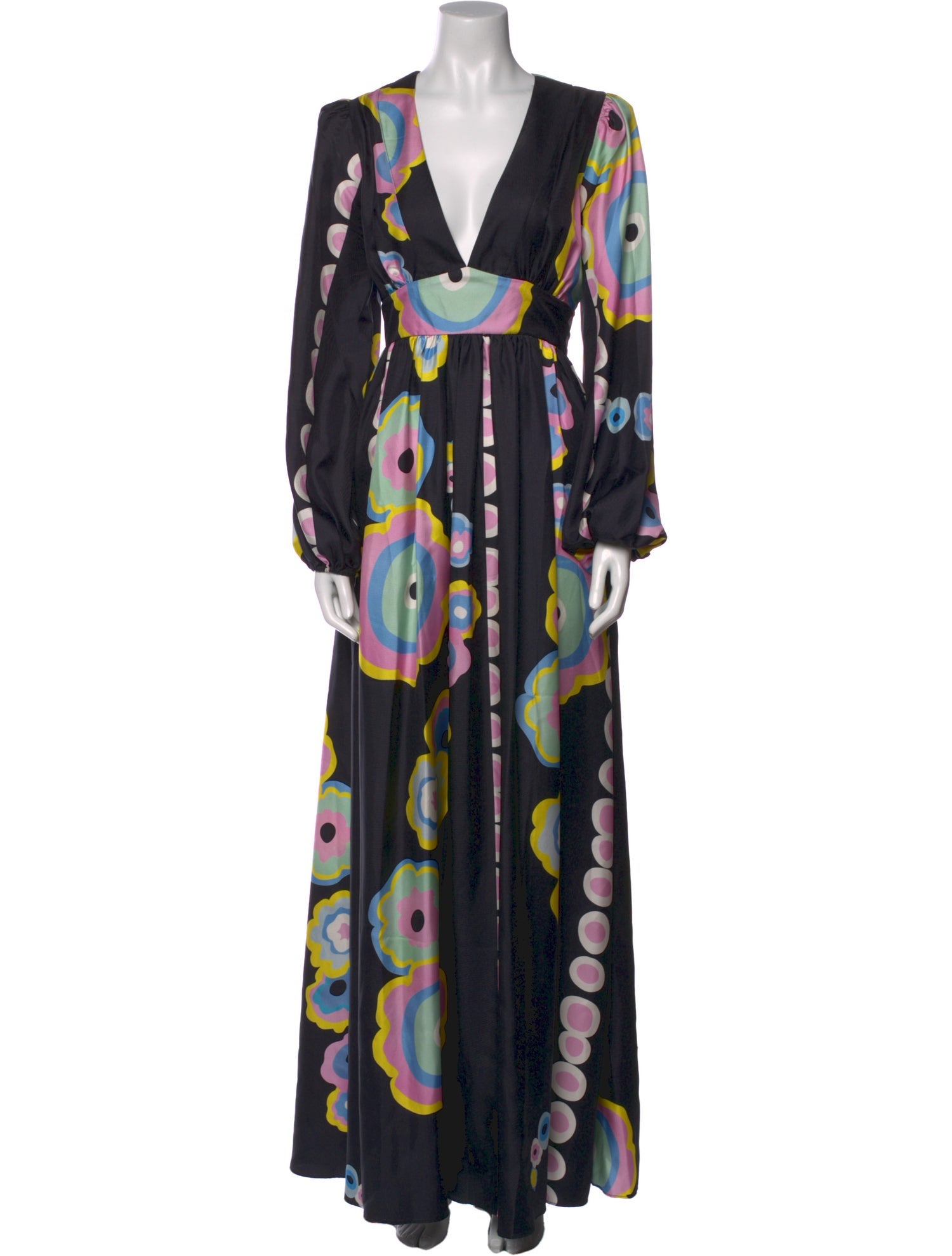 Cynthia Rowley Printed Long Dress