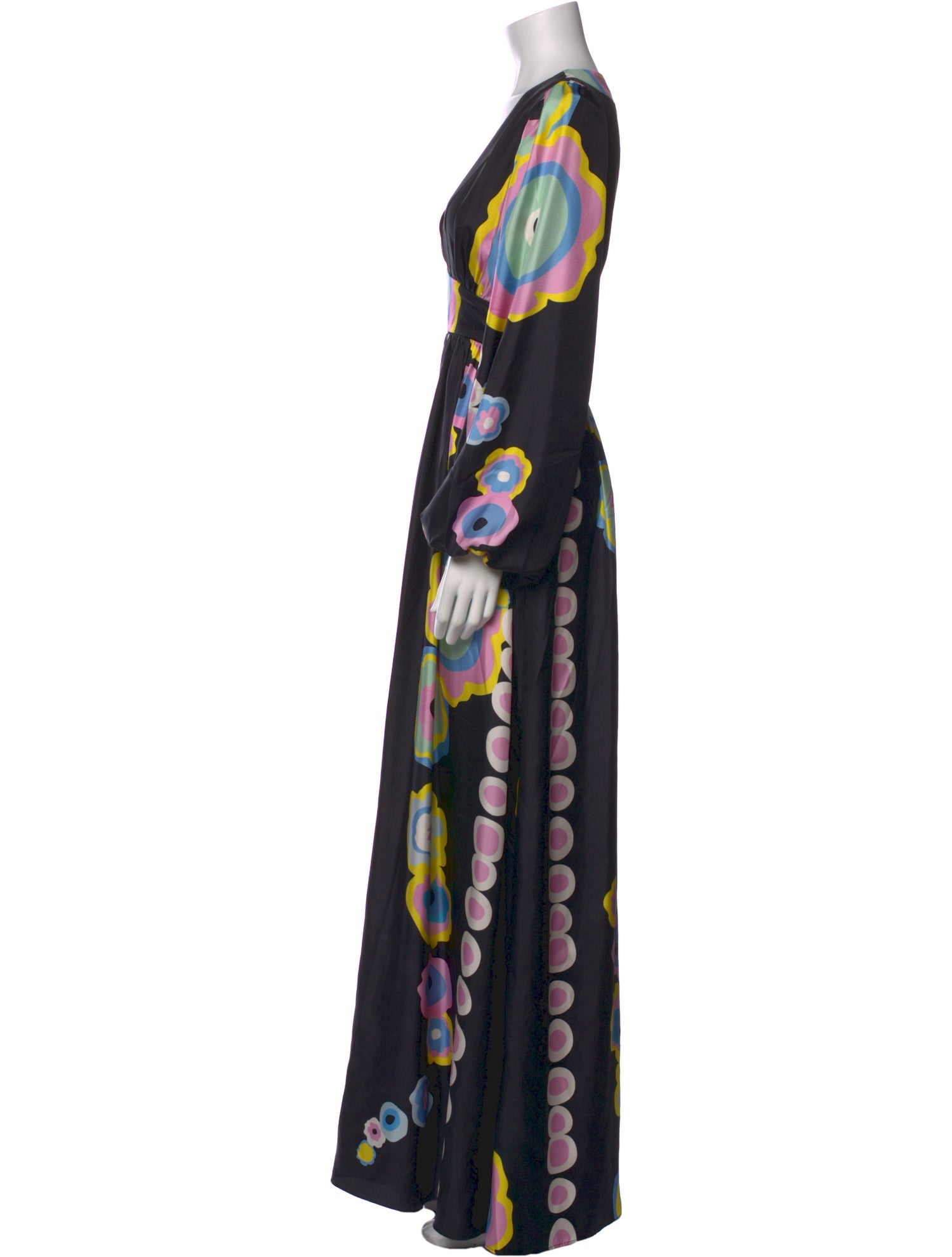 Cynthia Rowley Printed Long Dress
