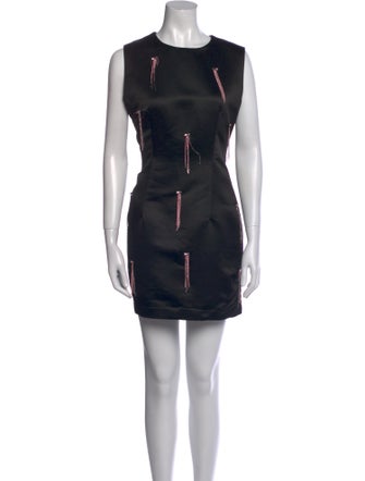 Cynthia Rowley Crew Neck Mini Dress