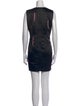 Cynthia Rowley Crew Neck Mini Dress