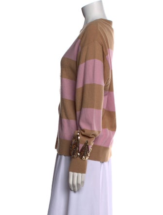 Cynthia Rowley Wool Striped Sweater