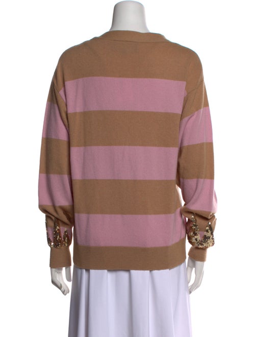 Cynthia Rowley Wool Striped Sweater