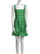 Cynthia Rowley Plaid Print Mini Dress