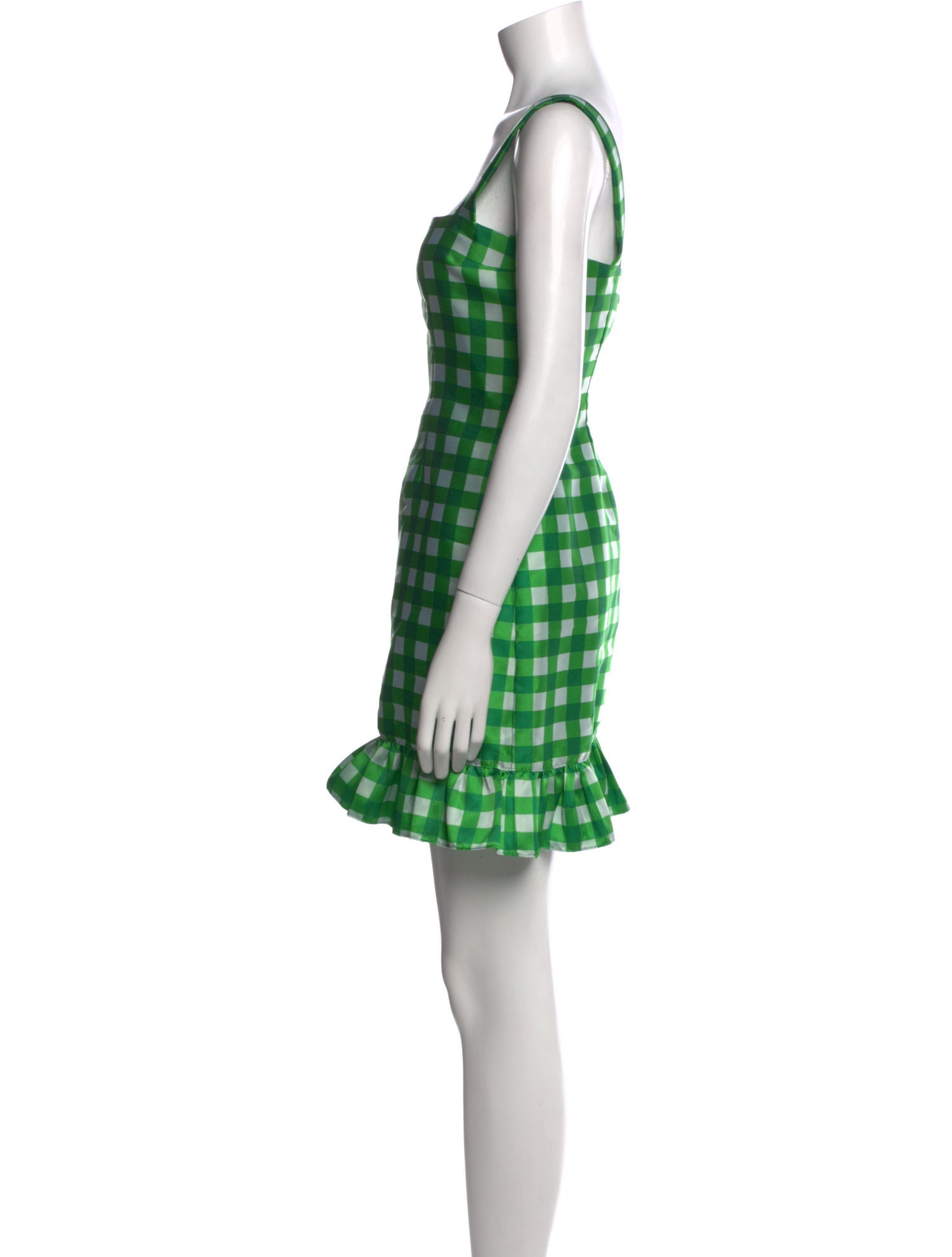 Cynthia Rowley Plaid Print Mini Dress