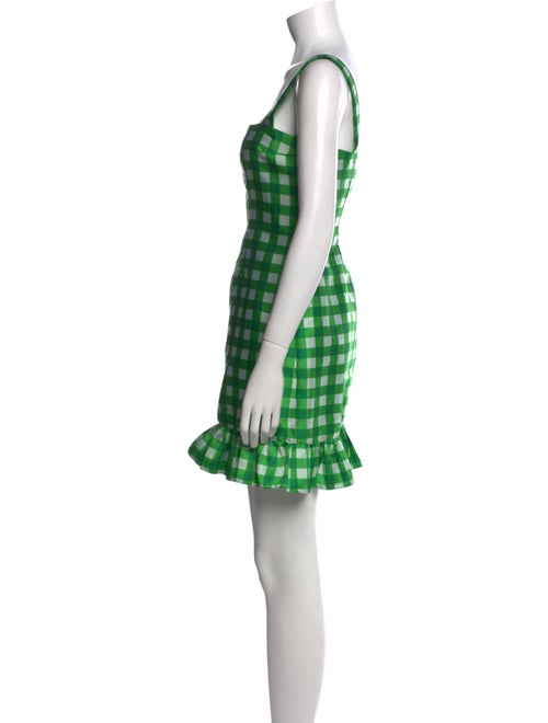 Cynthia Rowley Plaid Print Mini Dress