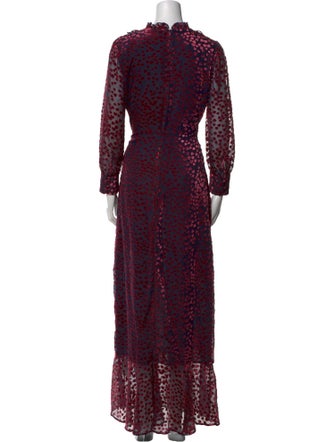Cynthia Rowley Printed Long Dress