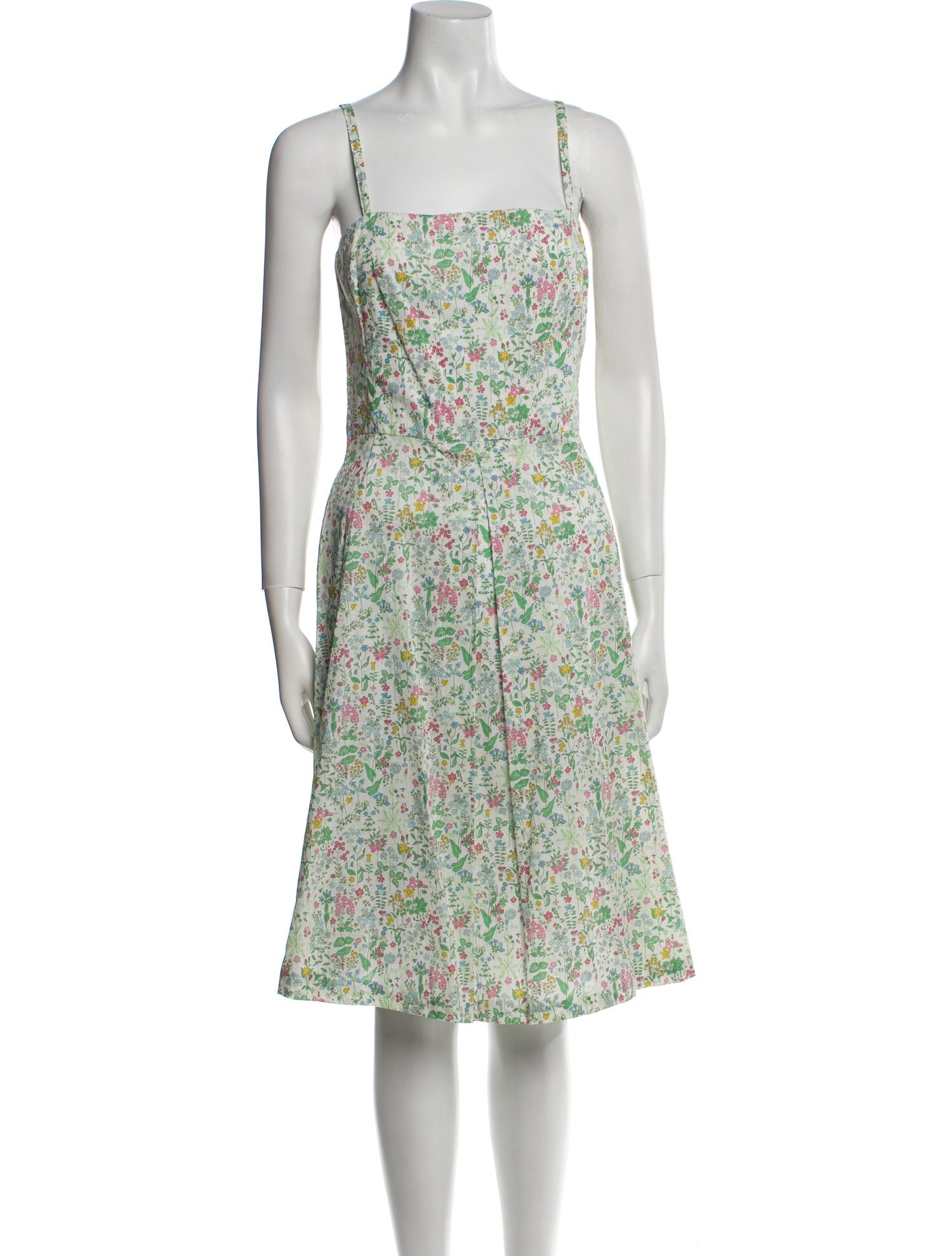 Cynthia Rowley Floral Print Knee-Length Dress