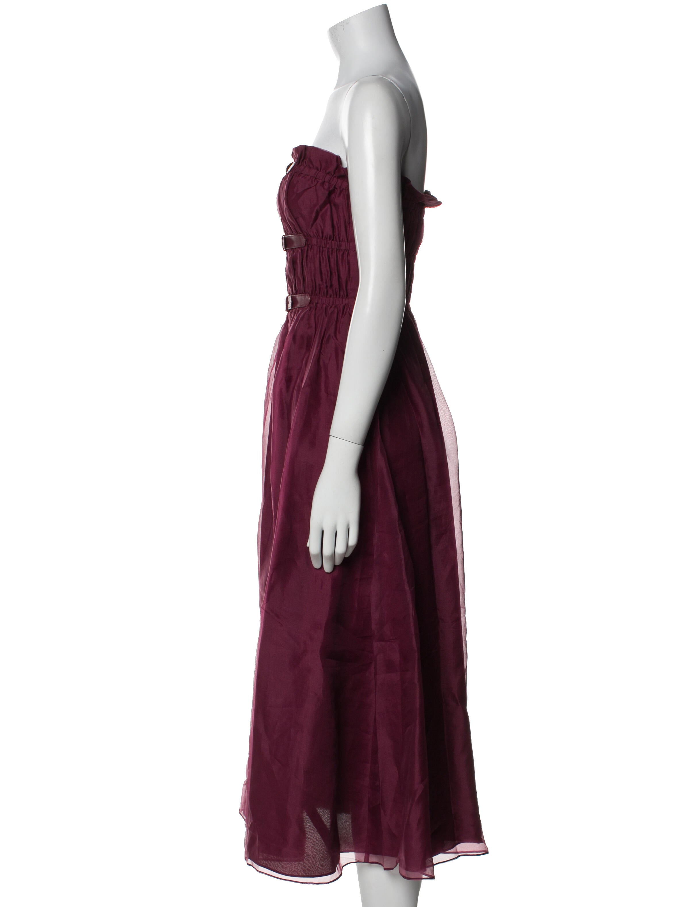 Cynthia Rowley Silk Midi Length Dress