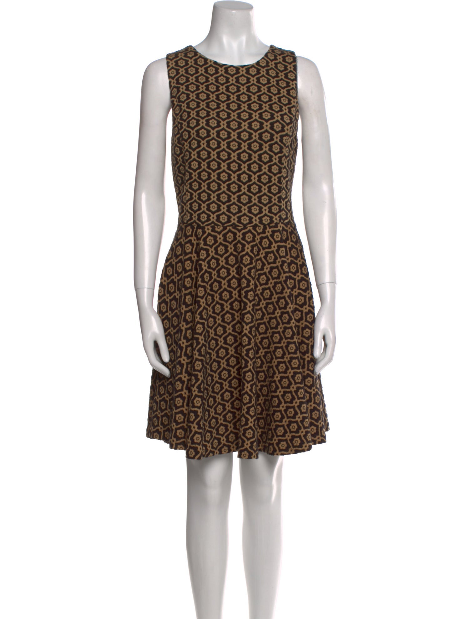 Cynthia Rowley Printed Knee-Length Dress