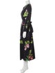 Cynthia Rowley Floral Print Long Dress