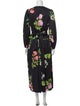 Cynthia Rowley Floral Print Long Dress