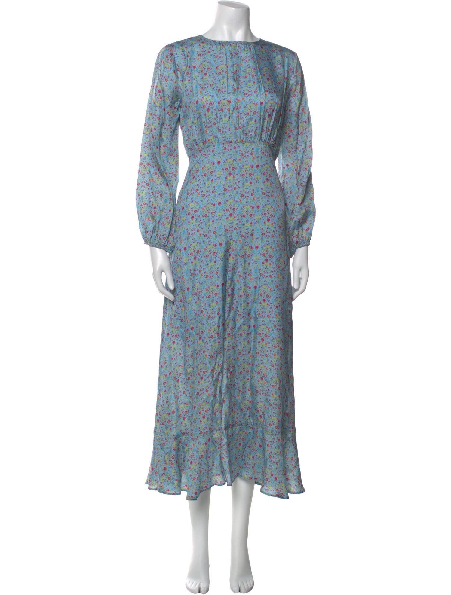 Cynthia Rowley Floral Print Long Dress w/ Tags