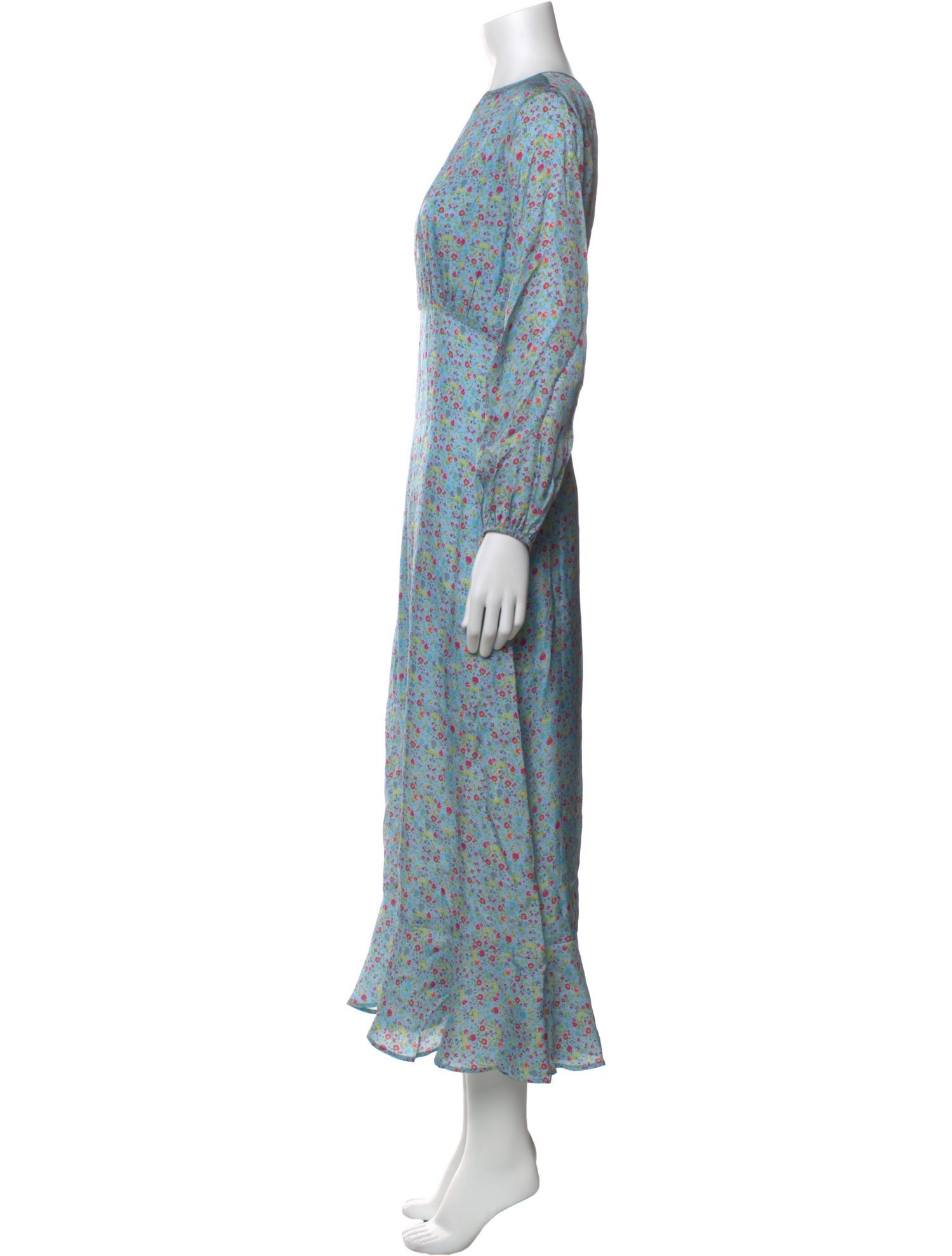 Cynthia Rowley Floral Print Long Dress w/ Tags