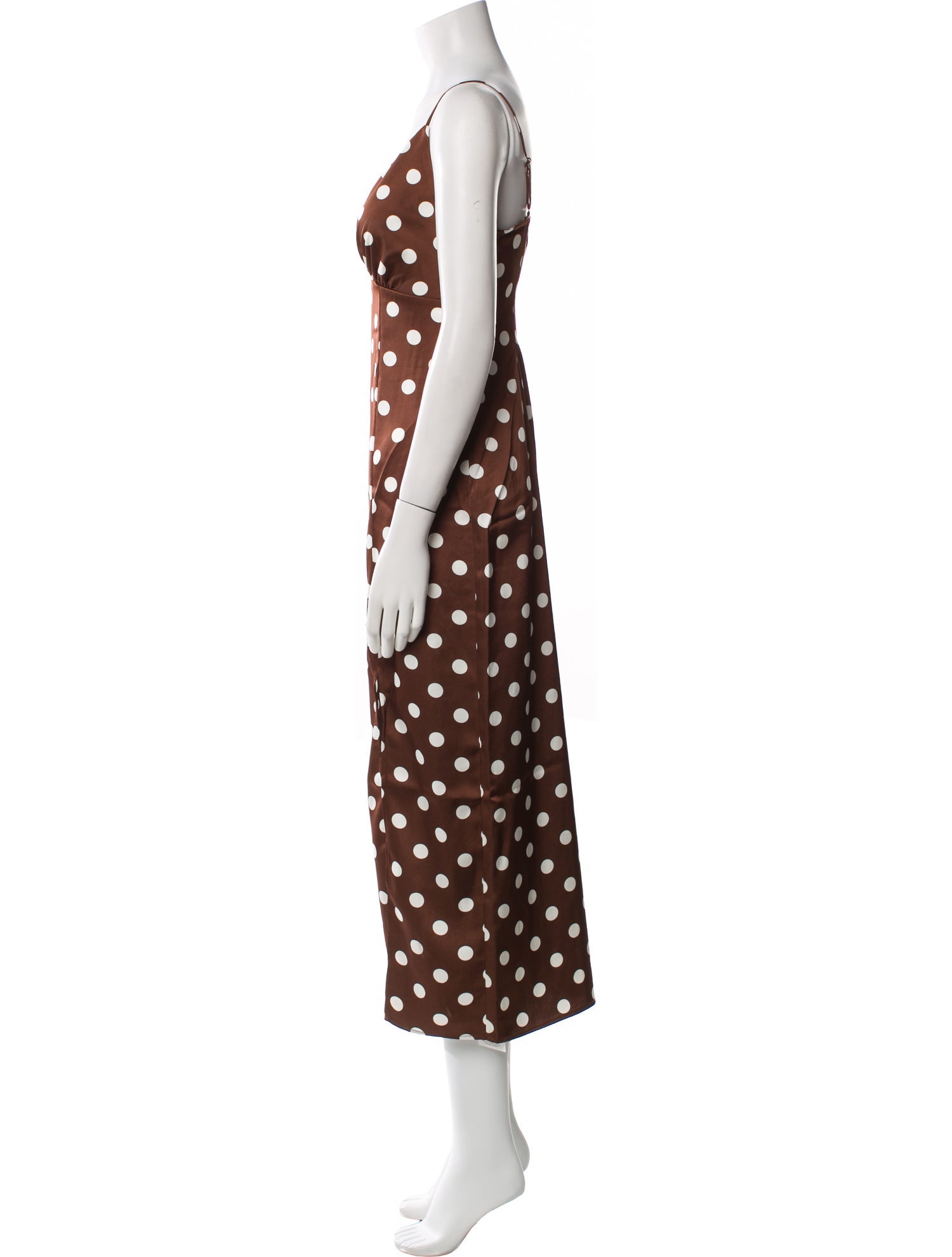 Cynthia Rowley Polka Dot Print Midi Length Dress w/ Tags
