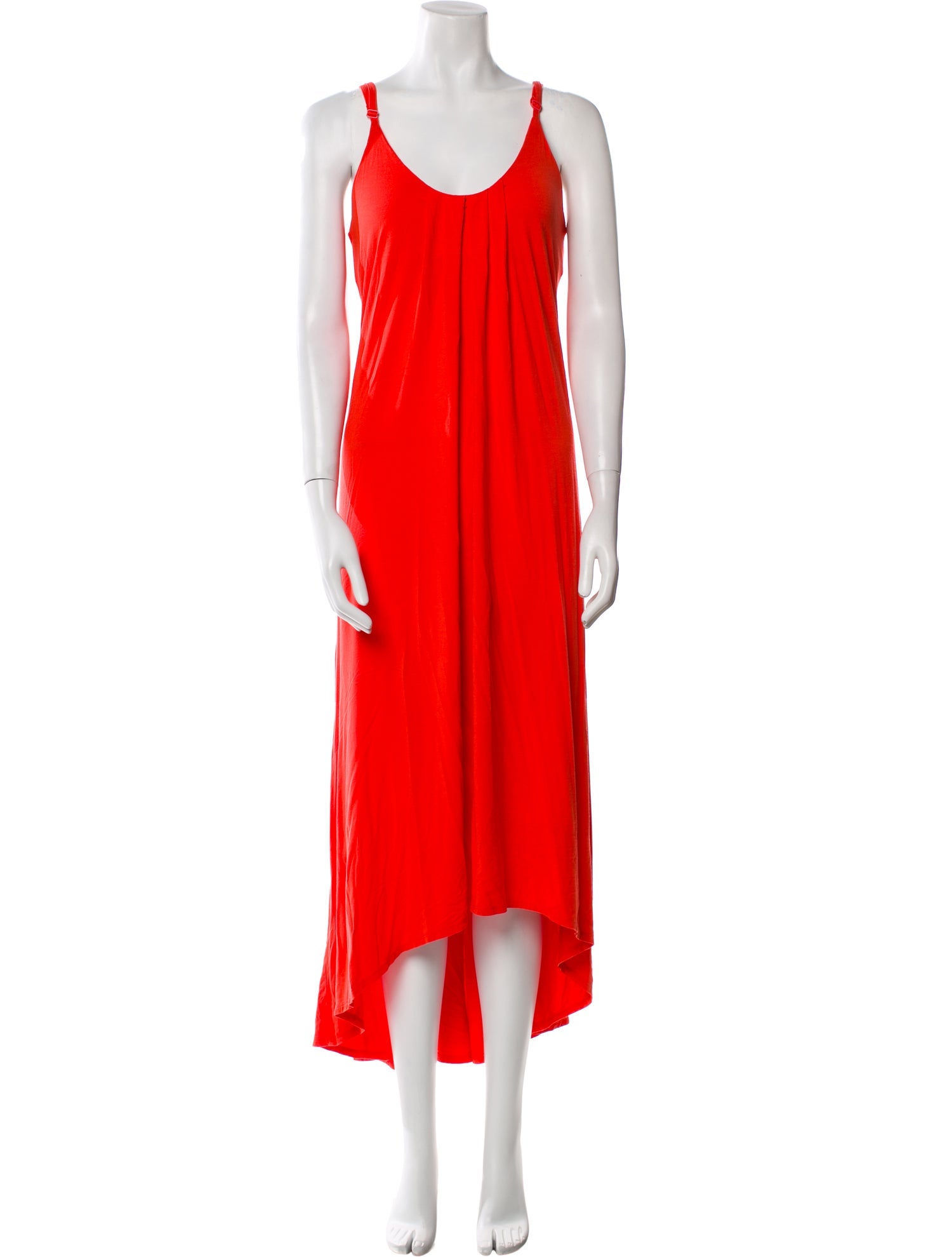 Cynthia Rowley Scoop Neck Midi Length Dress
