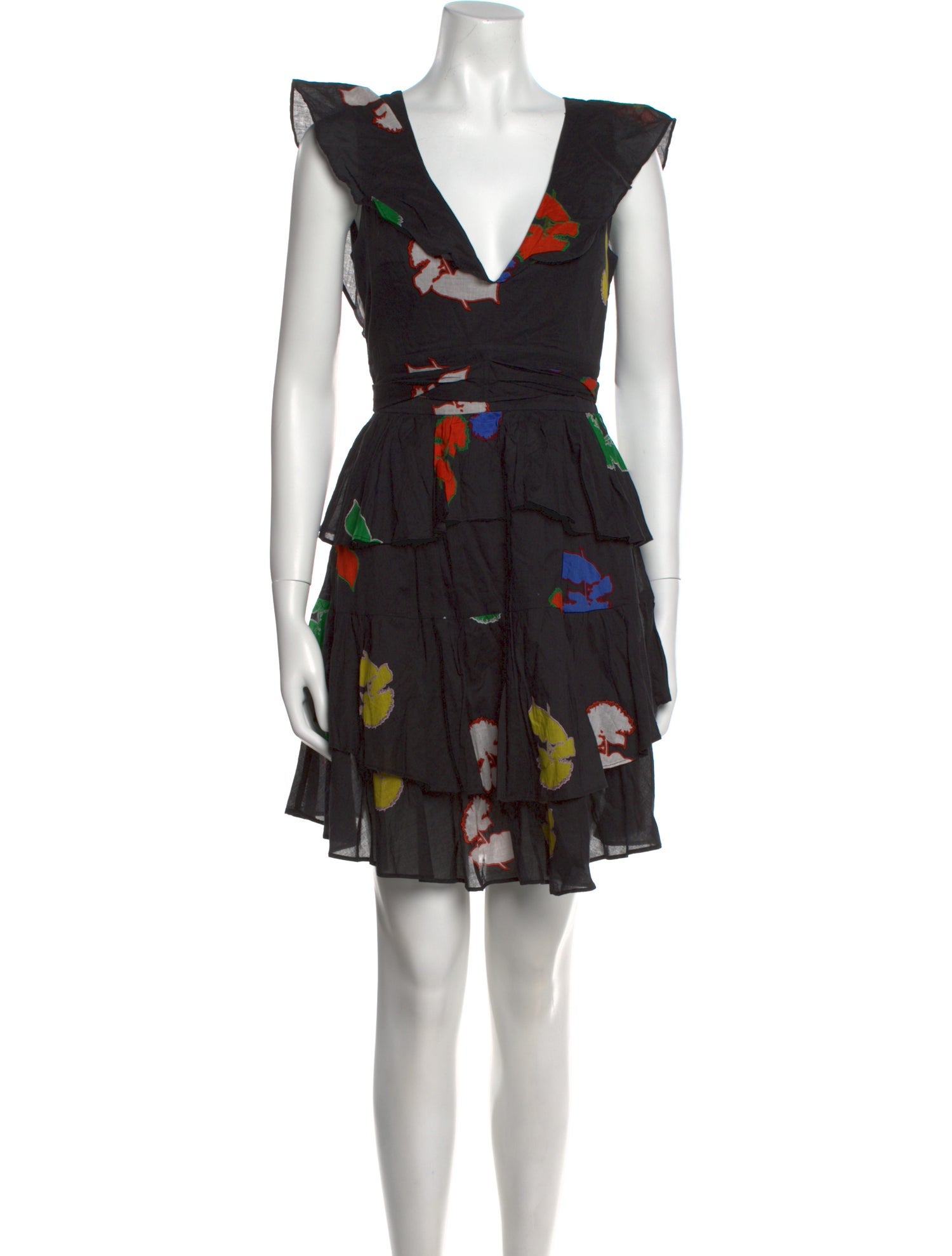 Cynthia Rowley Floral Print Mini Dress