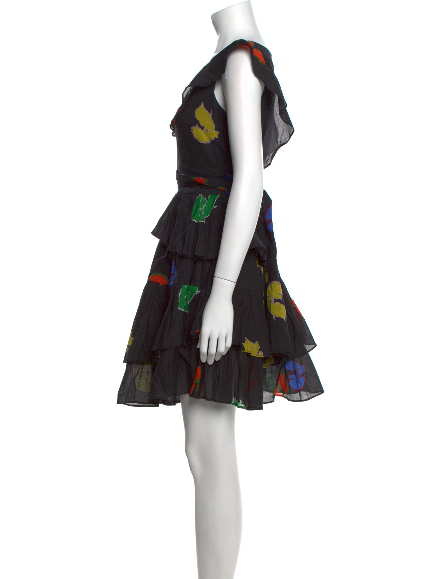 Cynthia Rowley Floral Print Mini Dress