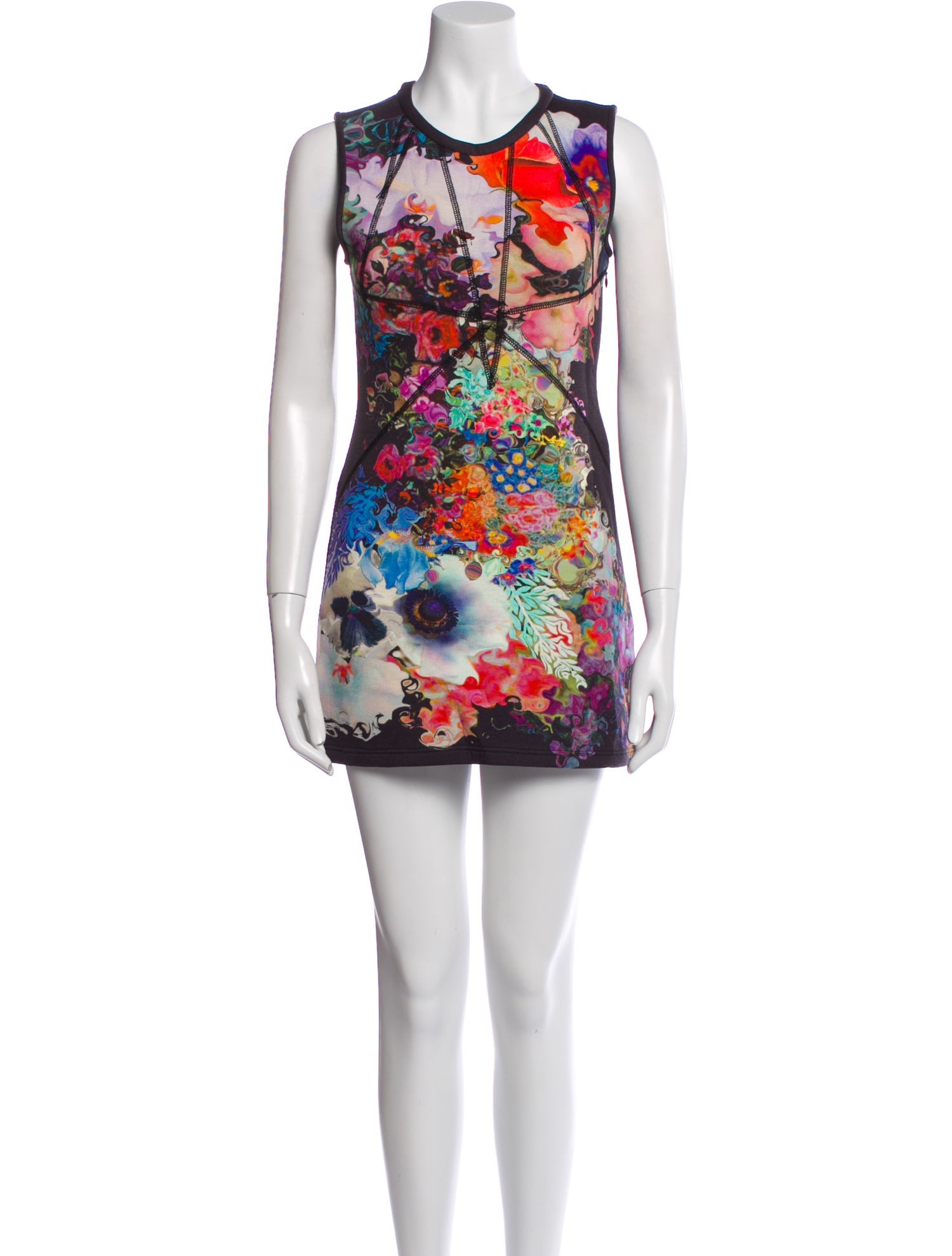 Cynthia Rowley Floral Print Mini Dress