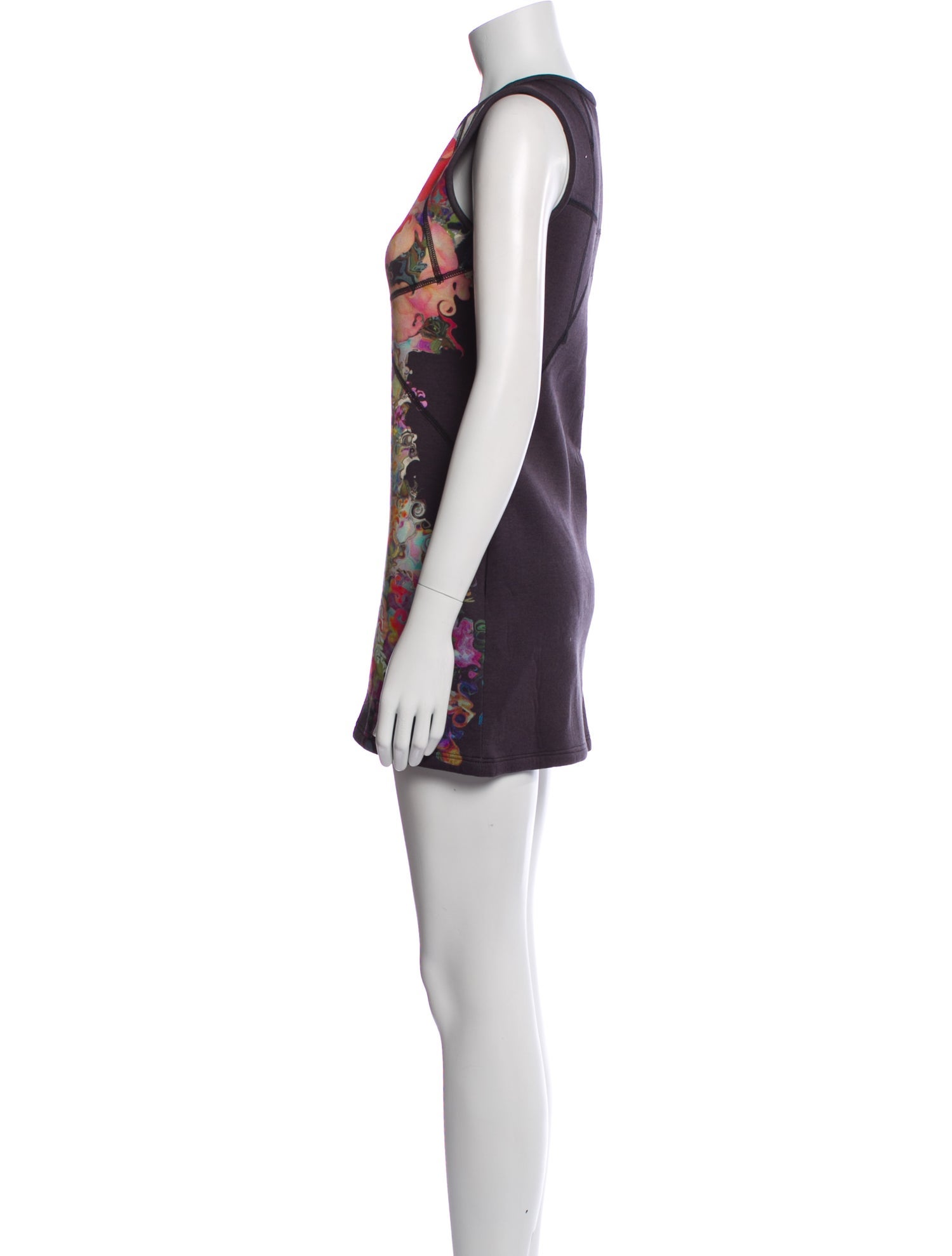 Cynthia Rowley Floral Print Mini Dress
