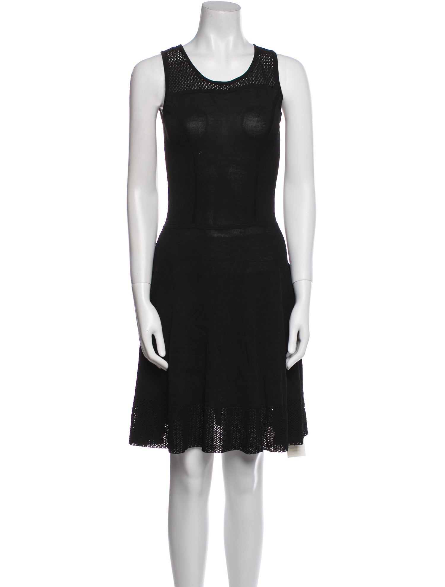 Cynthia Rowley Scoop Neck Mini Dress