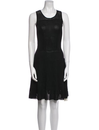 Cynthia Rowley Scoop Neck Mini Dress