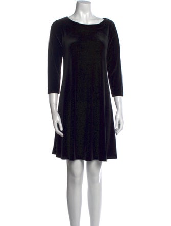 Cynthia Rowley Bateau Neckline Mini Dress